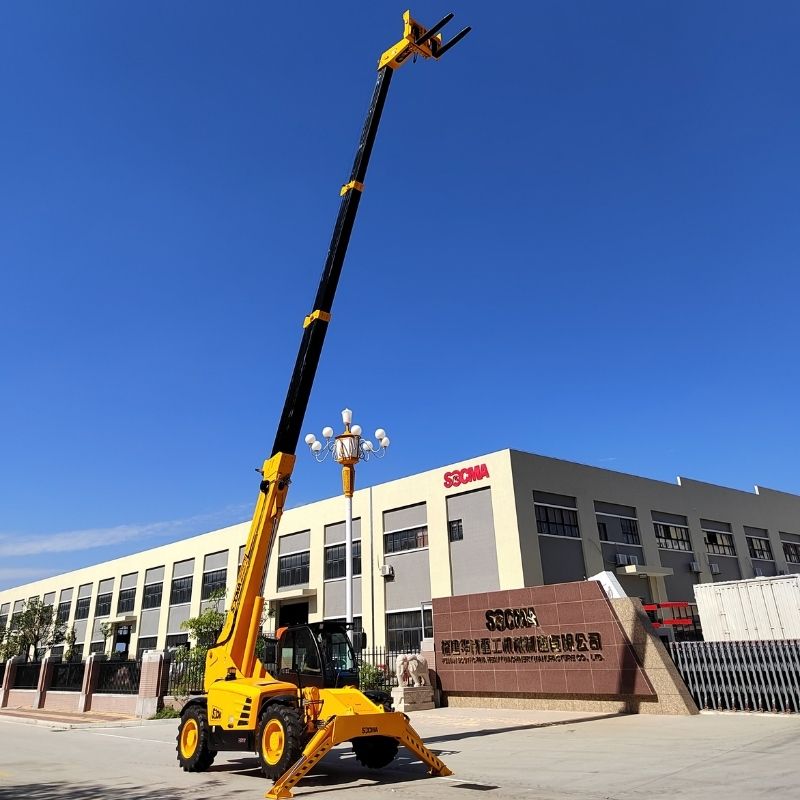 SOCMA HNT4017-4Z 4 Ton 17 Meter Telehandler Forklifts For Construction and Agriculture