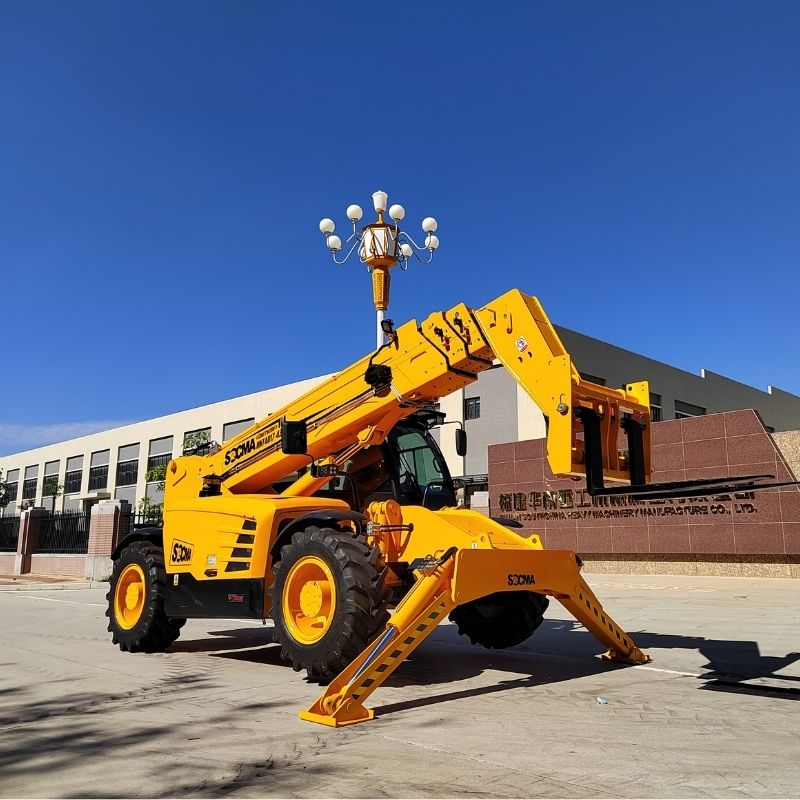 SOCMA HNT5017-4Z 5 Ton 17 Meter Telehandler Forklifts For Construction and Logistics