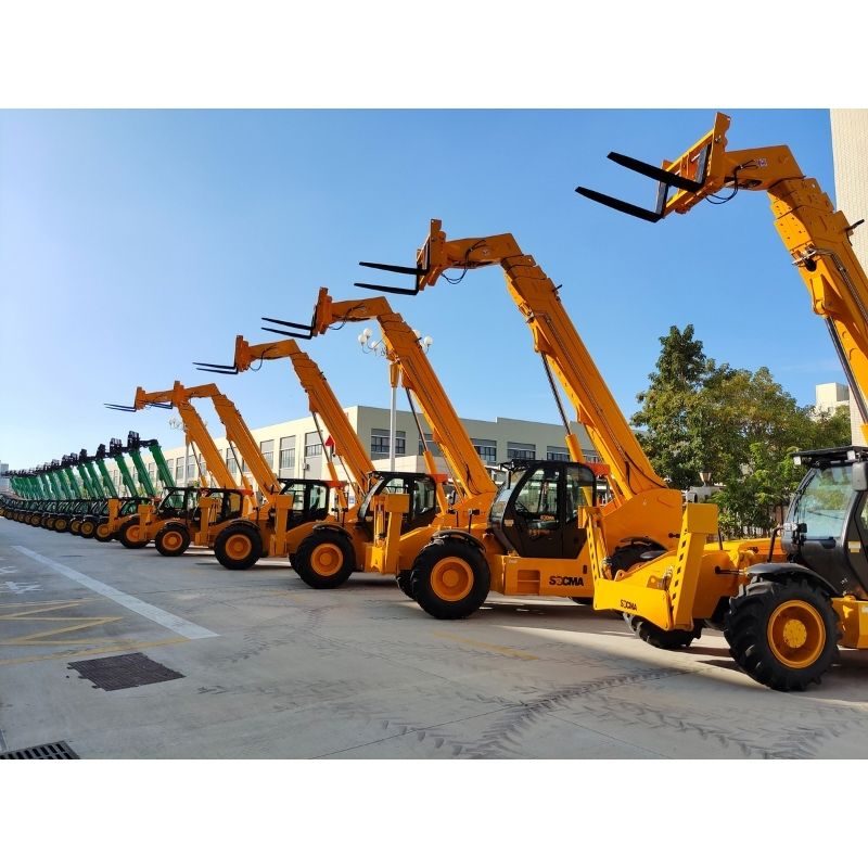 SOCMA HNT7017-4Z 7 Ton 17 Meter Telehandler Forklifts For Construction and Logistics
