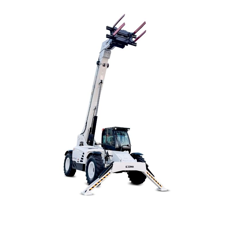 SOCMA HNT7510-4Z 7.5 Ton 10 Meter Telehandler Forklifts For Construction and Mining