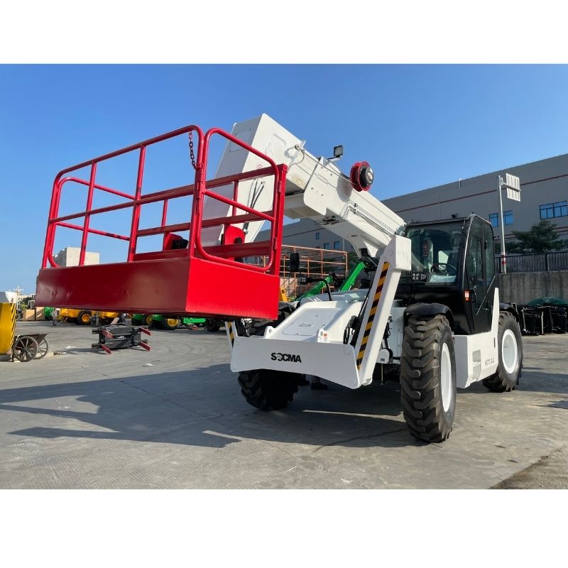 SOCMA HNT7510-4Z 7.5 Ton 10 Meter Telehandler Forklifts For Construction and Mining