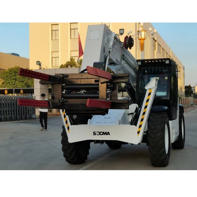 SOCMA HNT7510-4Z 7.5 Ton 10 Meter Telehandler Forklifts For Construction and Mining