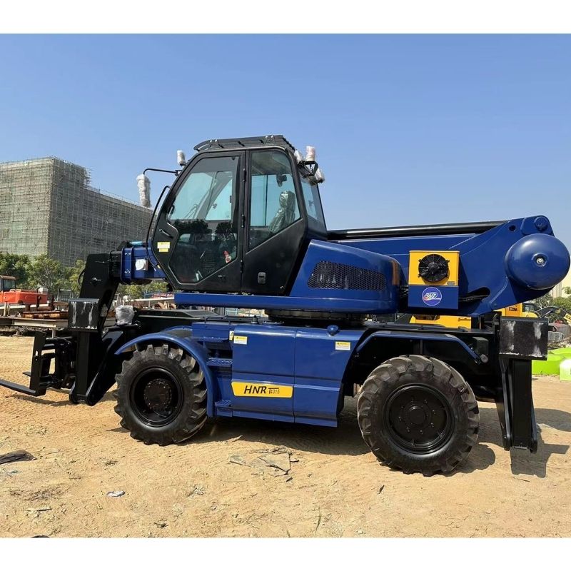SOCMA HNTR4015-4Z 4 Ton 15 Meter Rotating Telehandler Forklifts For Construction and Industrial Use